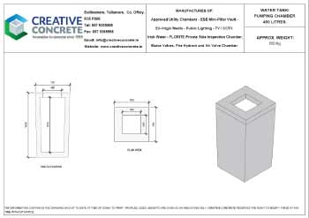 450 Litre Water Tank